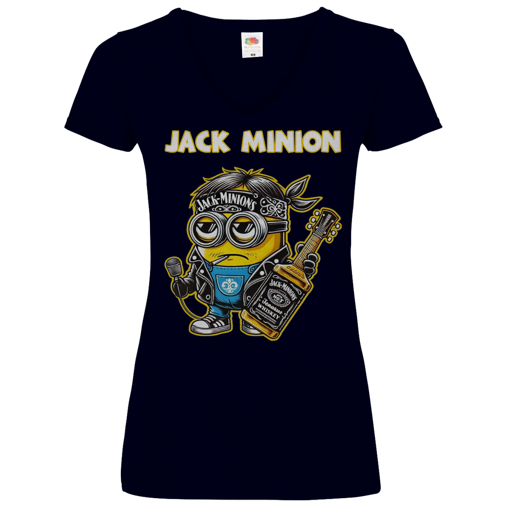 Jack Minion - V-Neck Damenshirt