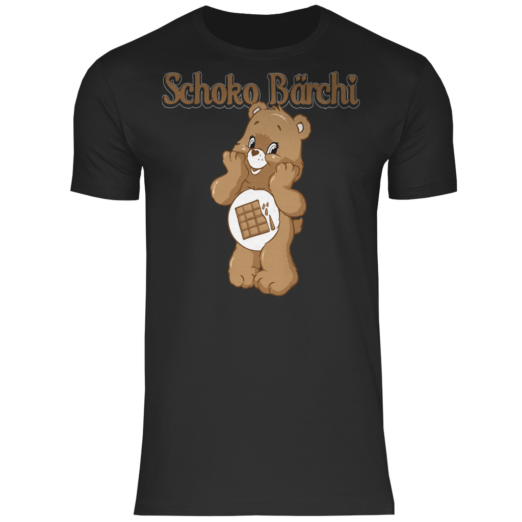 Schoko Bärchi - Glücksbärchi - Herren Shirt