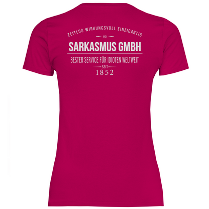 Sarkasmus GmbH bester Service für Idioten weltweit - Damenshirt Sorbet
