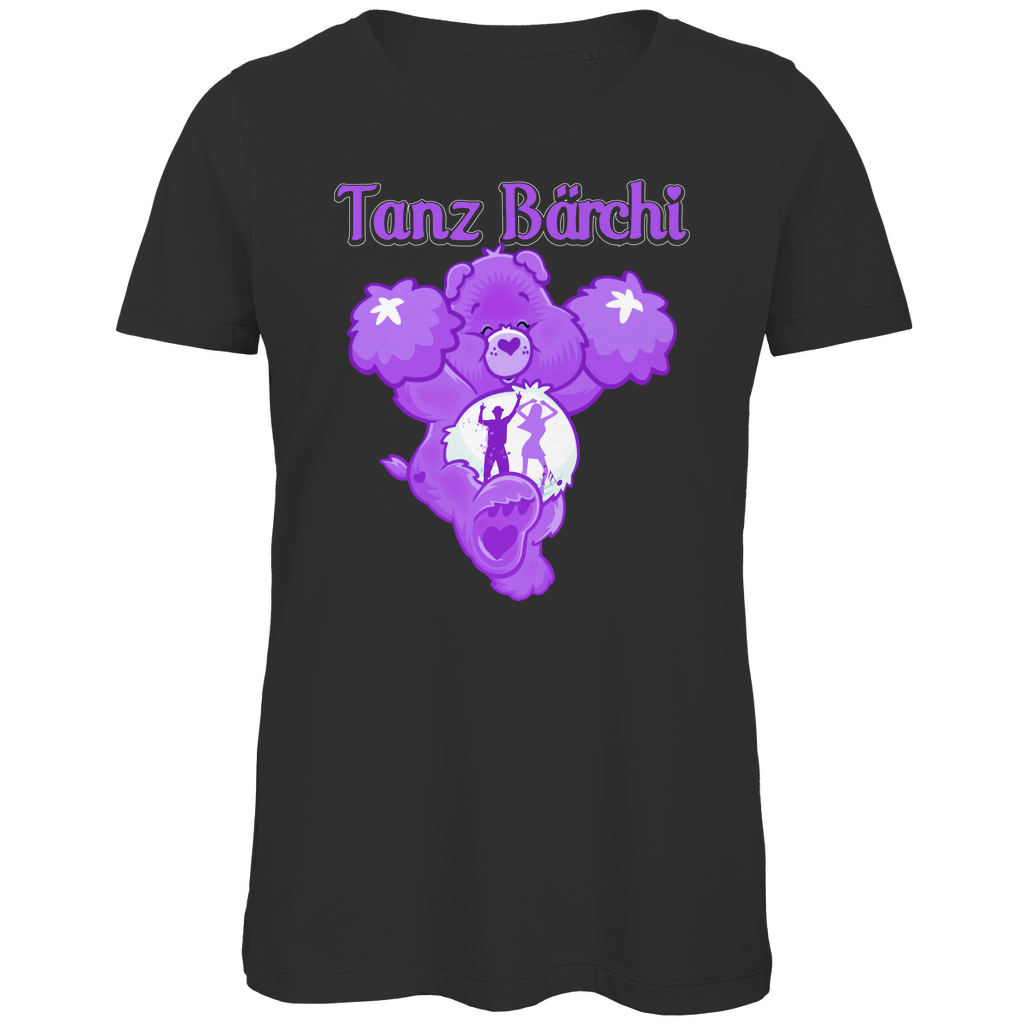 Tanz Bärchi - Glücksbärchi - Damen Premium Bio T-Shirt Black