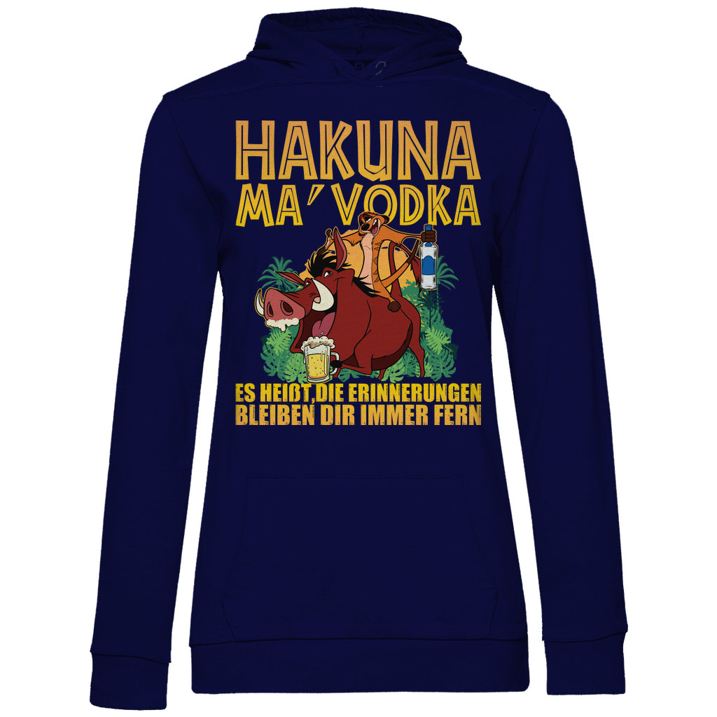 Hakuna Ma Vodka Timon und Pumbaa - Damen Hoodie