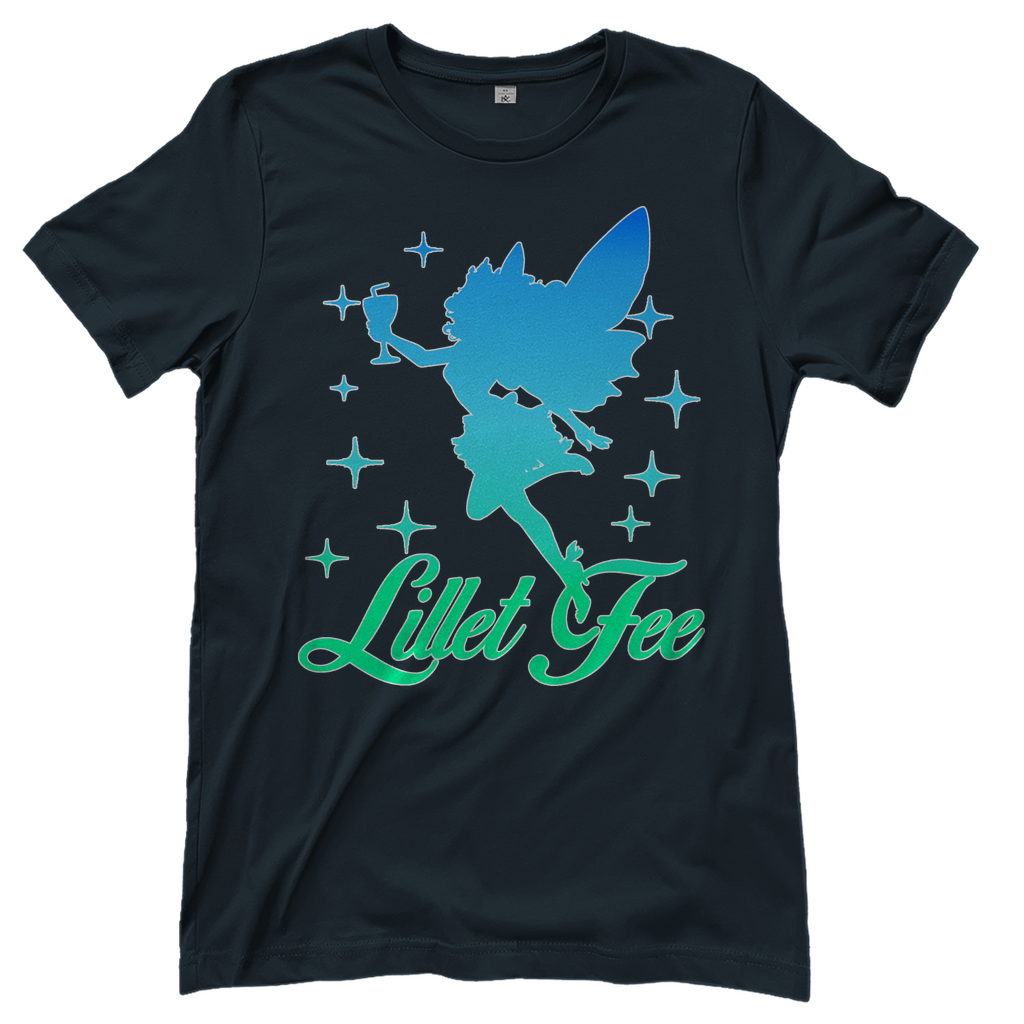 Lillet Fee - Damen T-Shirt Dark Grey Solid
