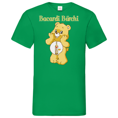 Bacardi Bärchi - Glücksbärchi - Herren V-Neck Shirt