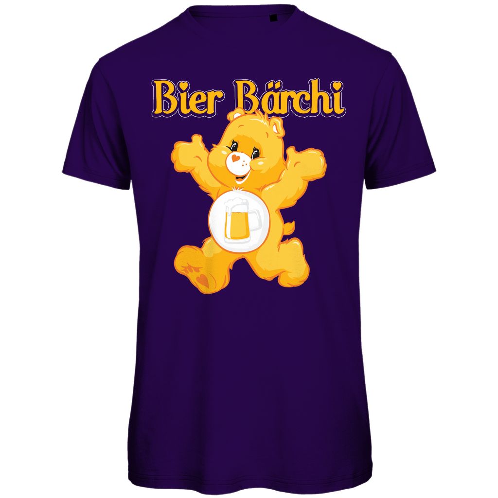 Bier Bärchi Glücksbärchi - Herren Premium Bio T-Shirt Urban Purple