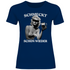 Schmeckt schon wieder - Damenshirt Navy