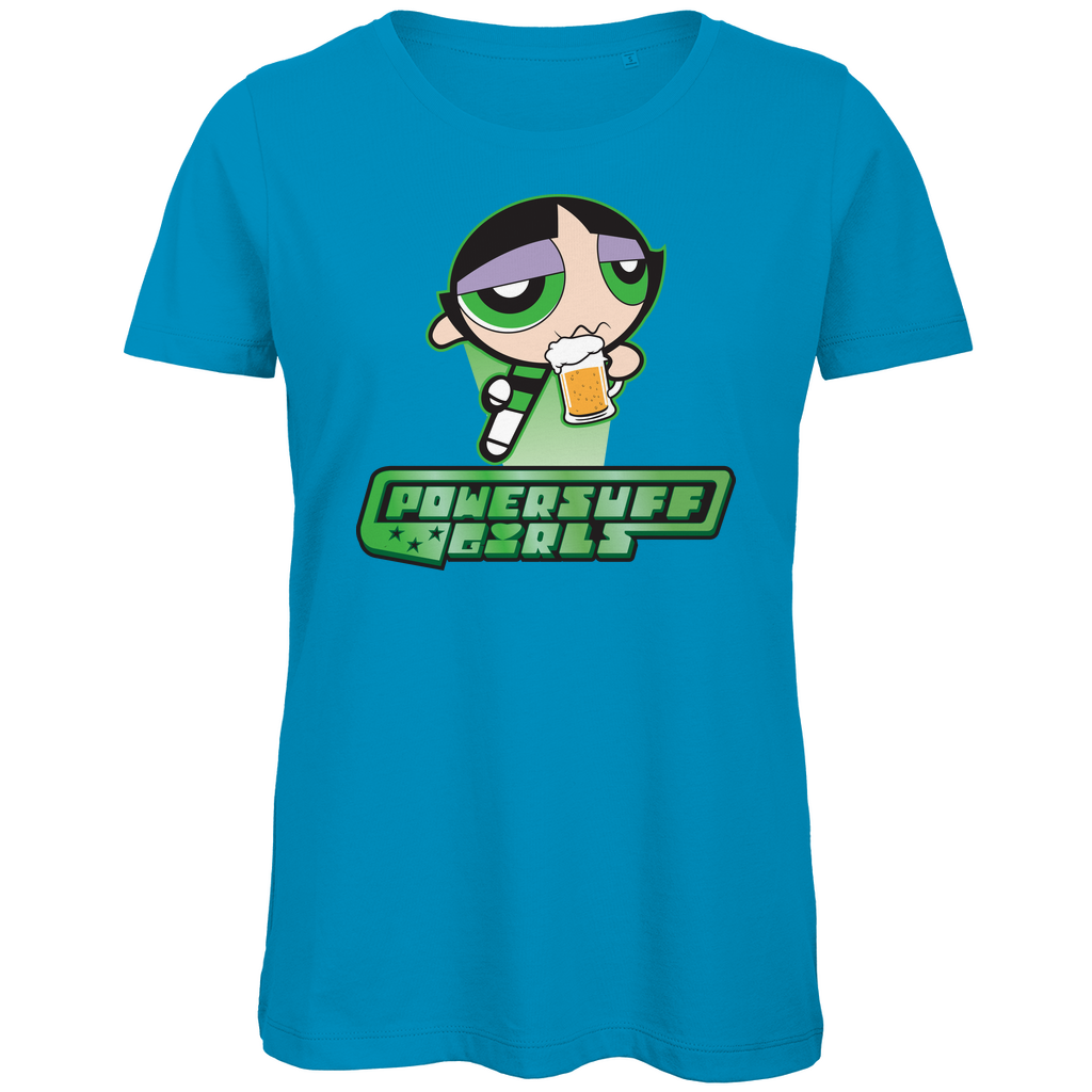 Buttercup Powersuff Powerpuff Girls - Damen Premium Bio T-Shirt Atoll