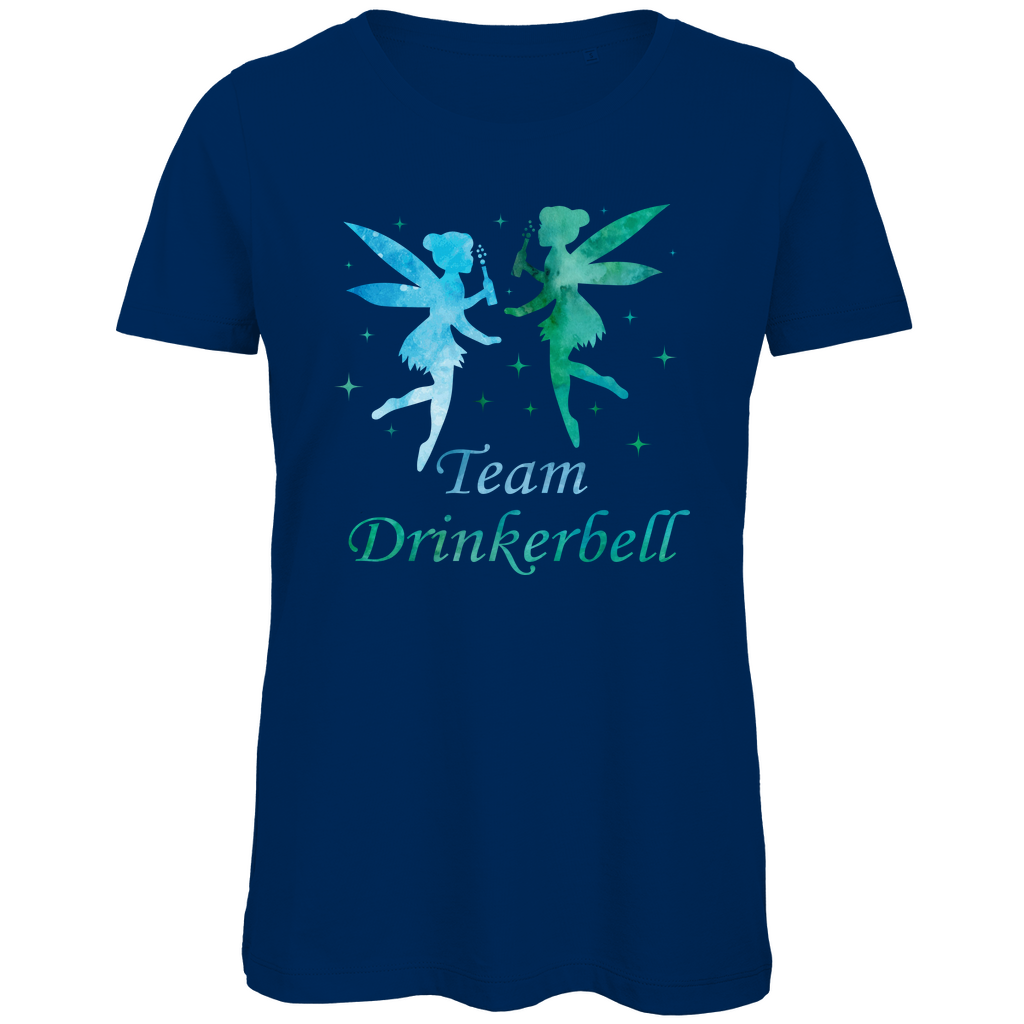 Team Drinkerbell - Prinzessin Aquarell - Damen Premium Bio T-Shirt