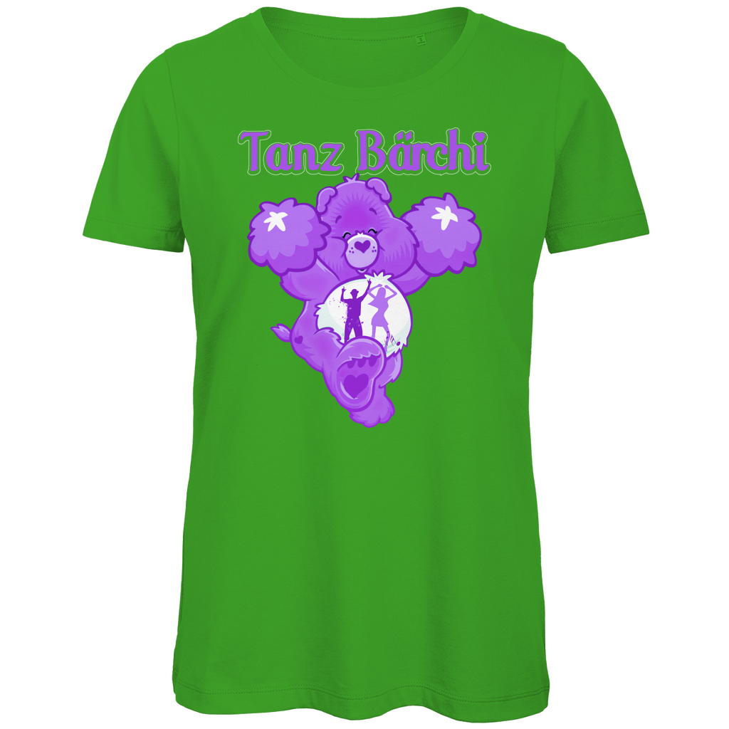 Tanz Bärchi - Glücksbärchi - Damen Premium Bio T-Shirt Real Green