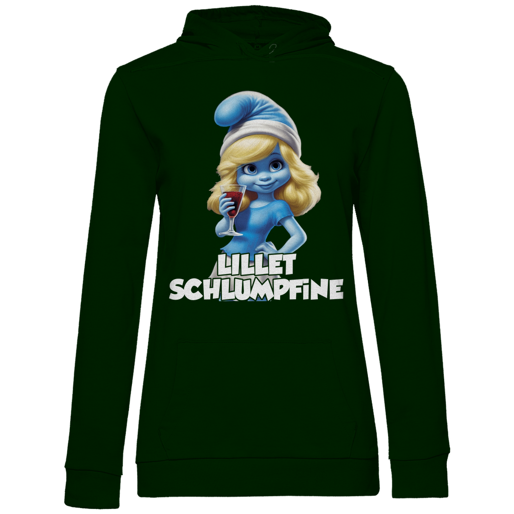 Lillet Schlumpfine Grafik - Damen Hoodie