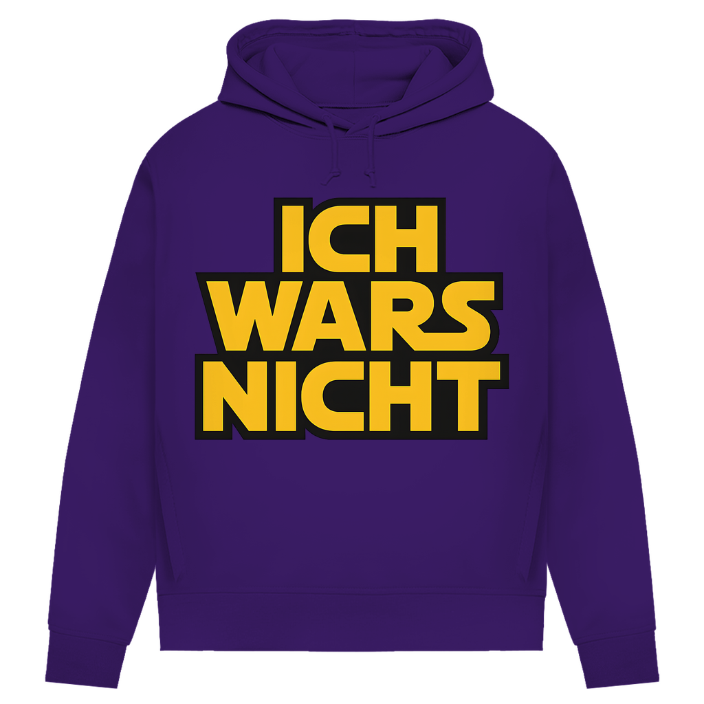 Ich Wars Nicht - Damen Premium Bio Hoodie Radiant Purple
