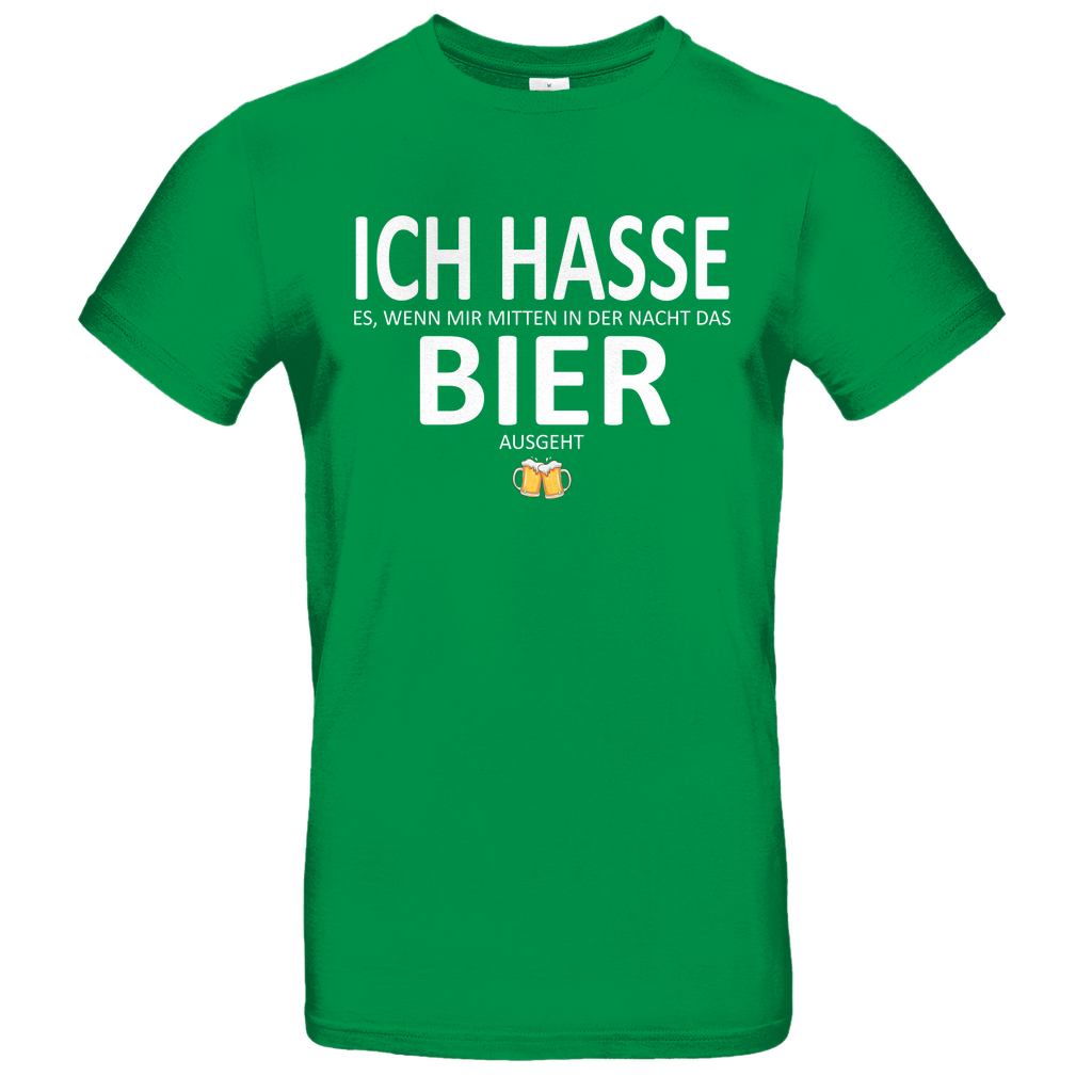 Hasse es wenn mir Bier ausgeht - Herren Shirt