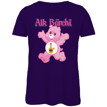 Alk Bärchi - Glücksbärchi - Damen Premium Bio T-Shirt Urban Purple
