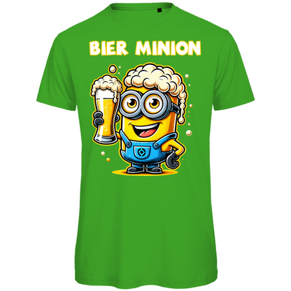Bier Minion - Herren Premium Bio T-Shirt