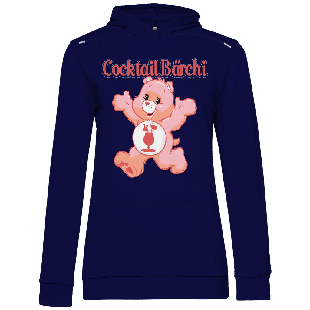 Cocktail Bärchi - Glücksbärchi - Damen Hoodie Navy Blue