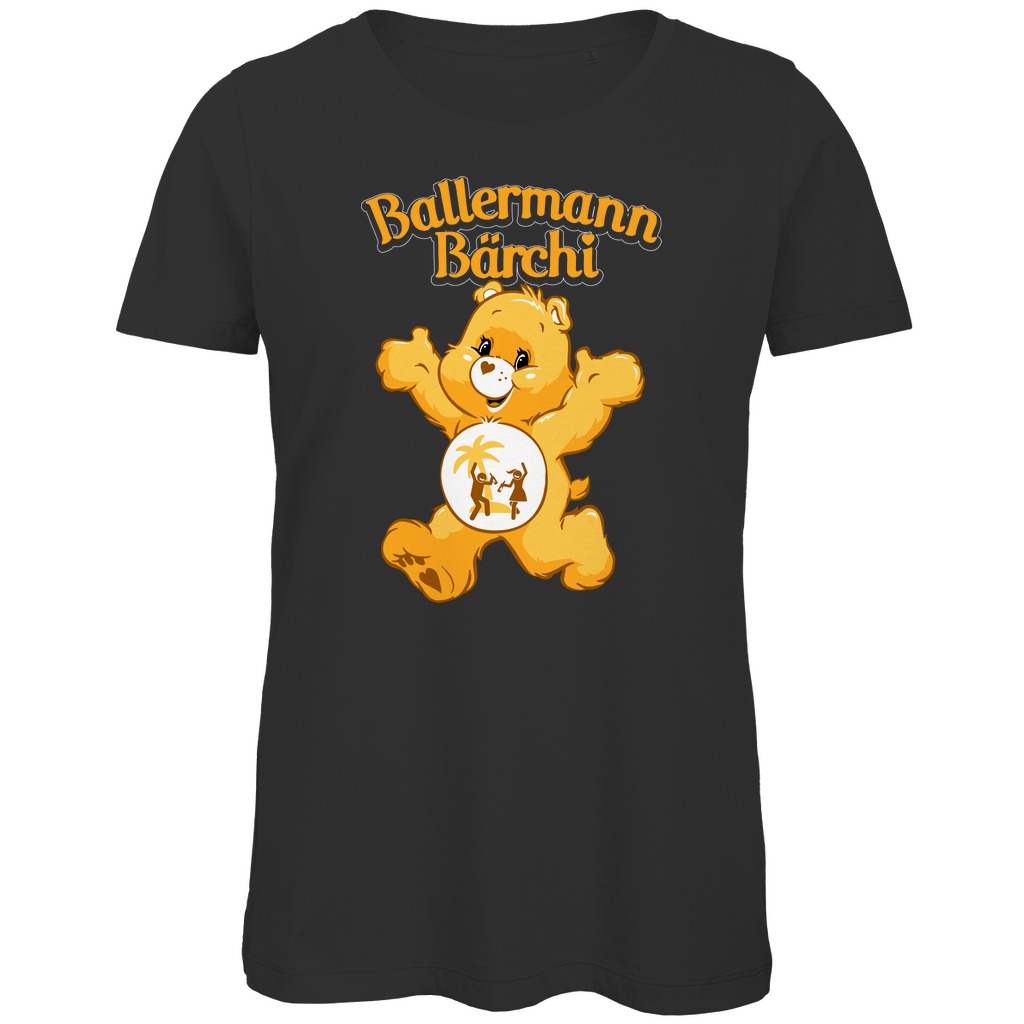 Ballermann Bärchi - Glücksbärchi - Damen Premium Bio T-Shirt Black