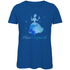 Flaschenputtel - Prinzessin Aquarell - Damen Premium Bio T-Shirt Royal Blue