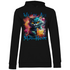 We´re All Mad Here Grinsekatze - Damen Hoodie Black