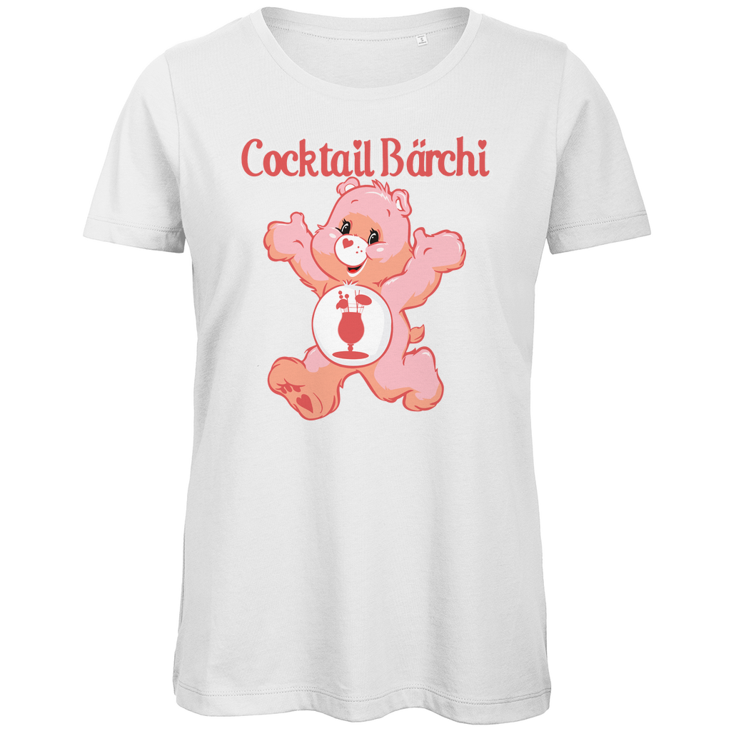 Cocktail Bärchi - Glücksbärchi - Damen Premium Bio T-Shirt White