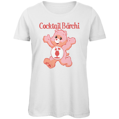 Cocktail Bärchi - Glücksbärchi - Damen Premium Bio T-Shirt White