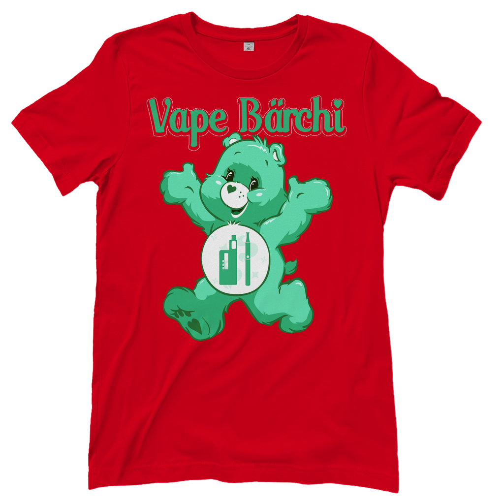 Vape Bärchi - Glücksbärchi - Damenshirt Red