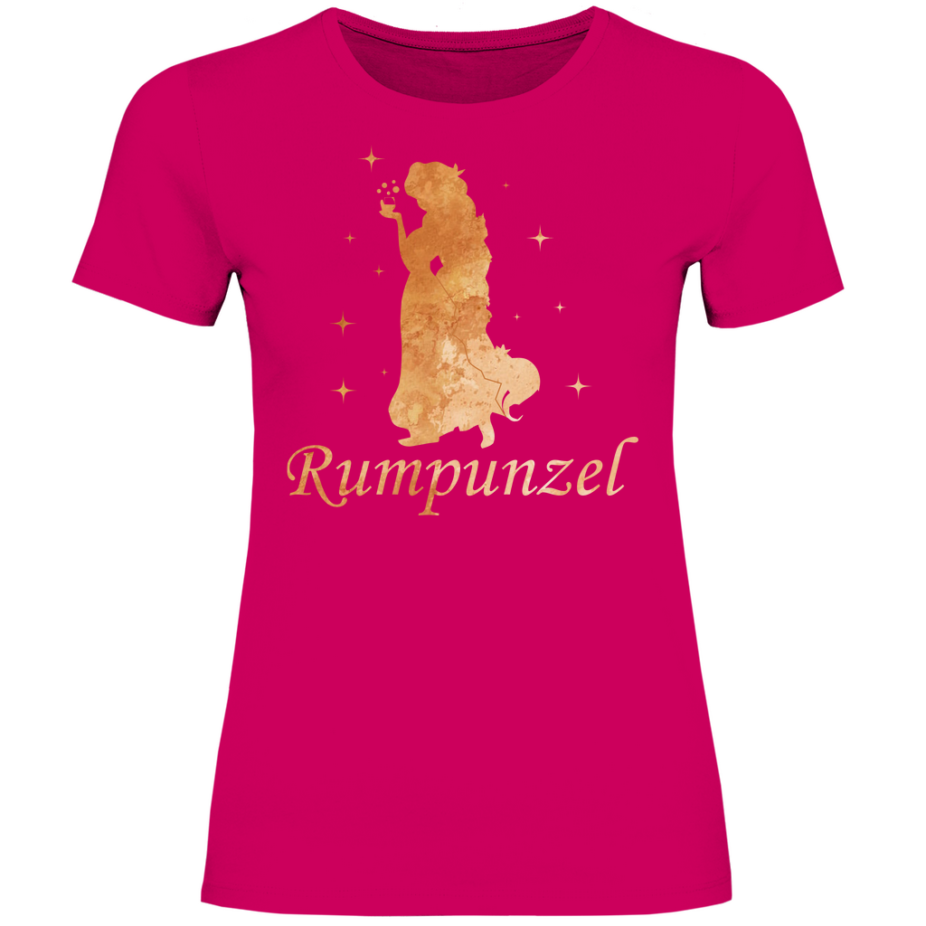 Rumpunzel - Prinzessin Aquarell - Damenshirt