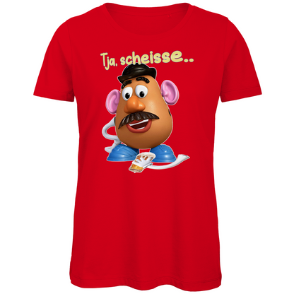 Tja, scheisse - Charlie Naseweis Toy Story - Damen Premium Bio T-Shirt Red