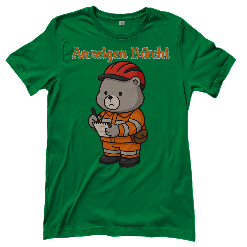 Anzeigen Bärchi - Glücksbärchi - Damen T-Shirt Kelly Green