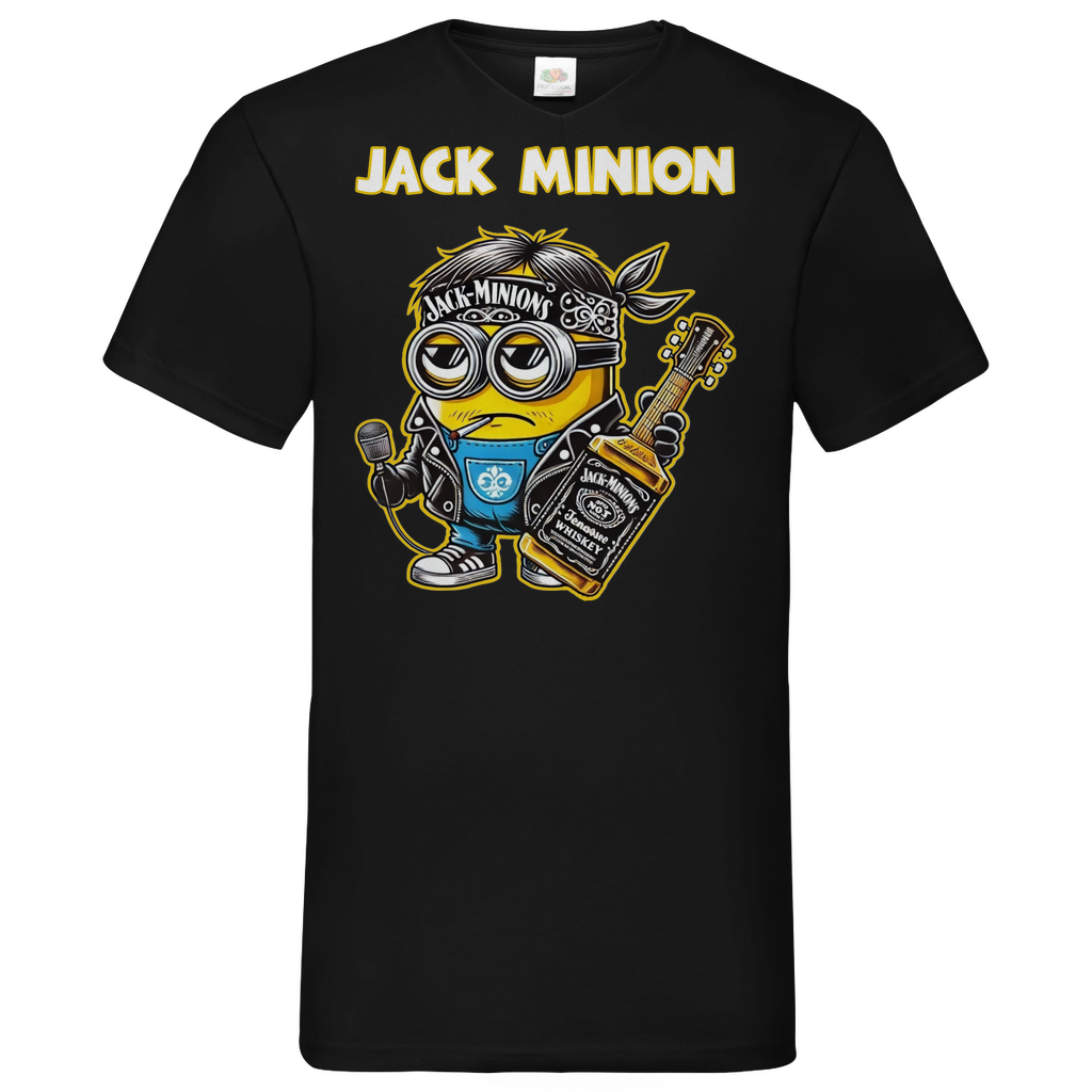 Jack Minion - Herren V-Neck Shirt