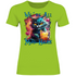 We´re All Mad Here Grinsekatze - Damenshirt Orchid Green