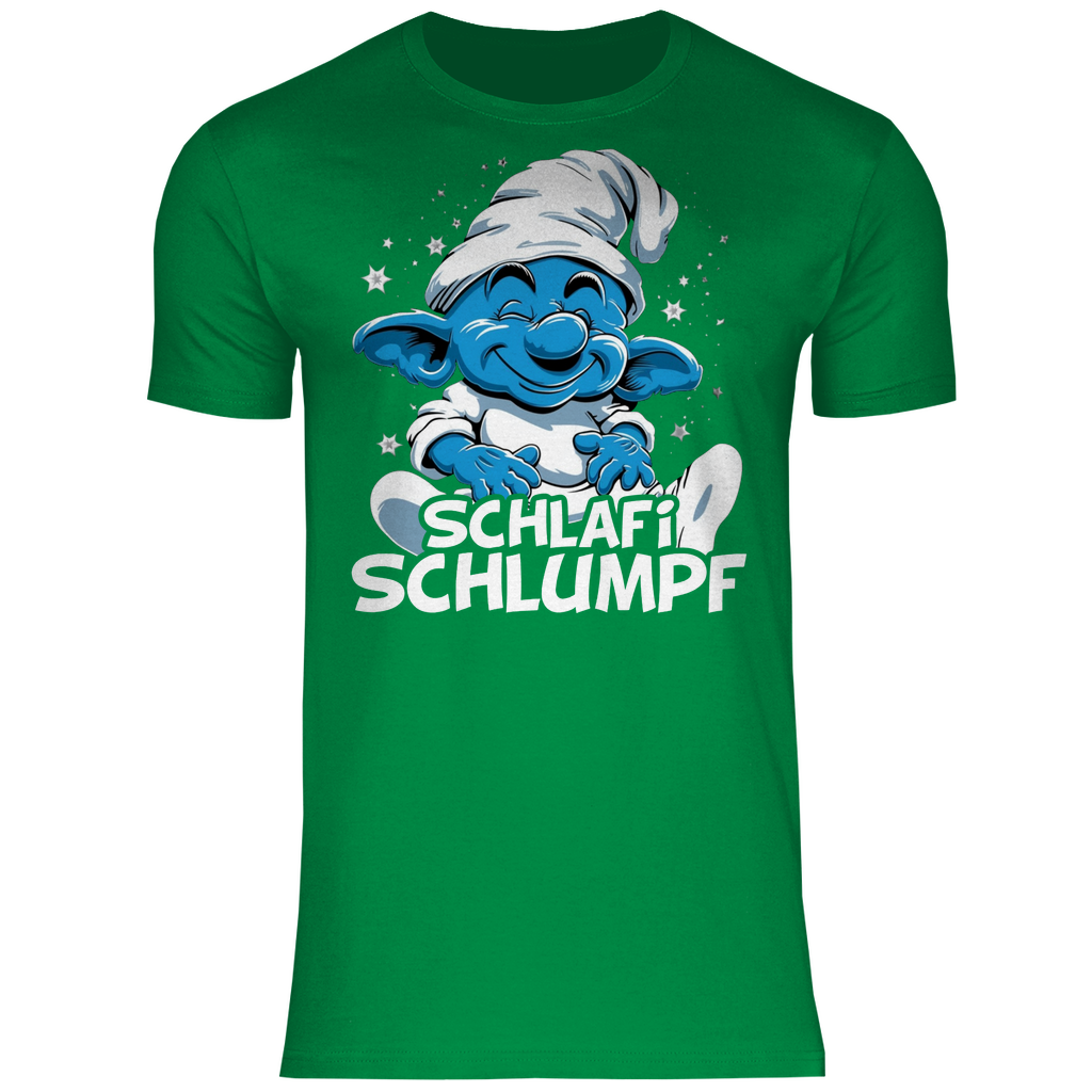 Schlafi Schlumpf Grafik - Herren Shirt