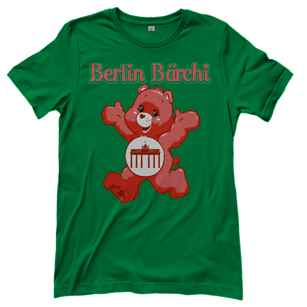 Berlin Bärchi - Glücksbärchi - Damenshirt Kelly Green