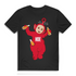 Hoe Shirt mit Teletubbie Po – Lustiges Suff Parodie T-Shirt für Männer mit Humor Black