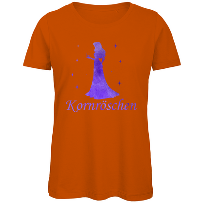 Kornröschen - Prinzessin Aquarell - Damen Premium Bio T-Shirt