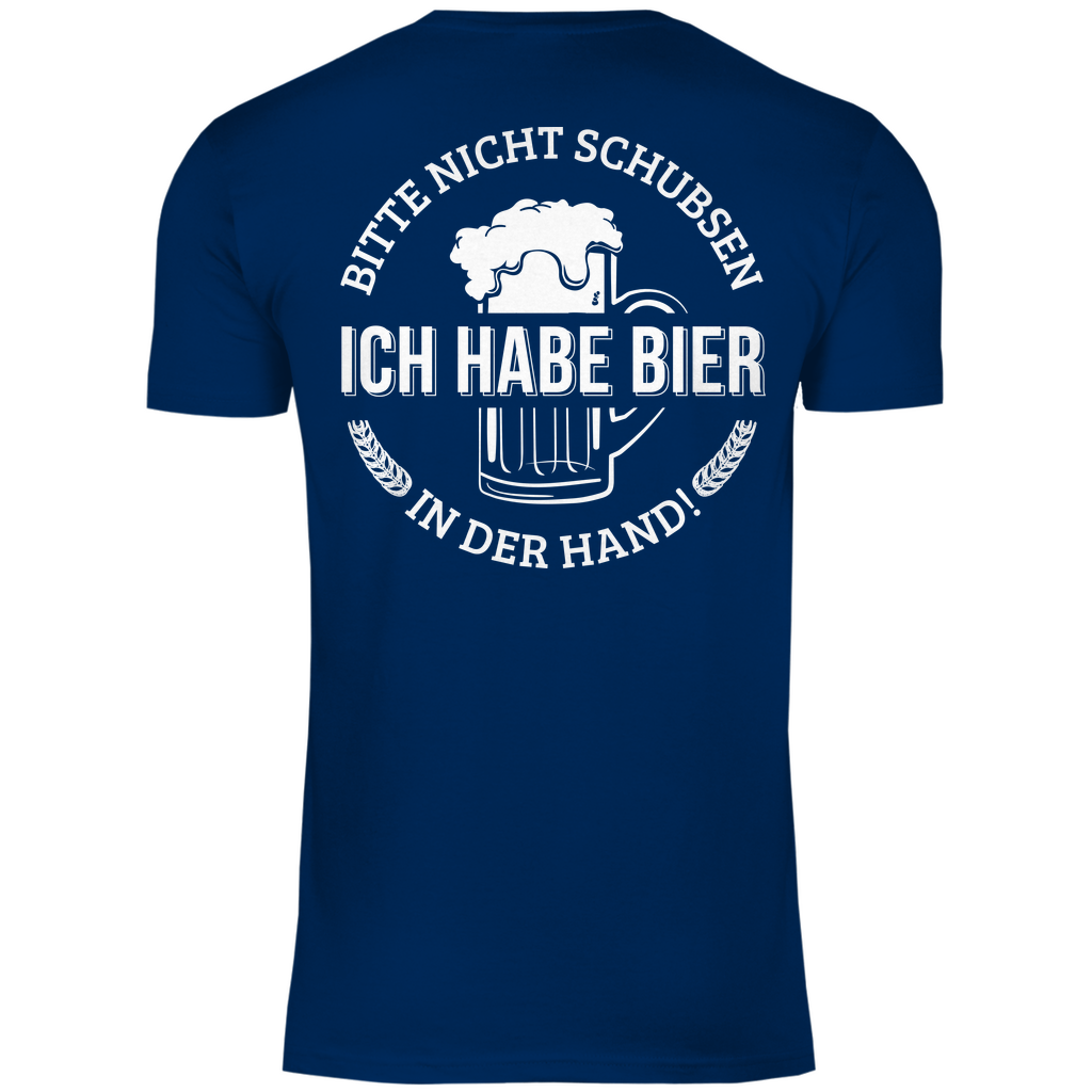 Bitte nicht schubsen - Herren Shirt