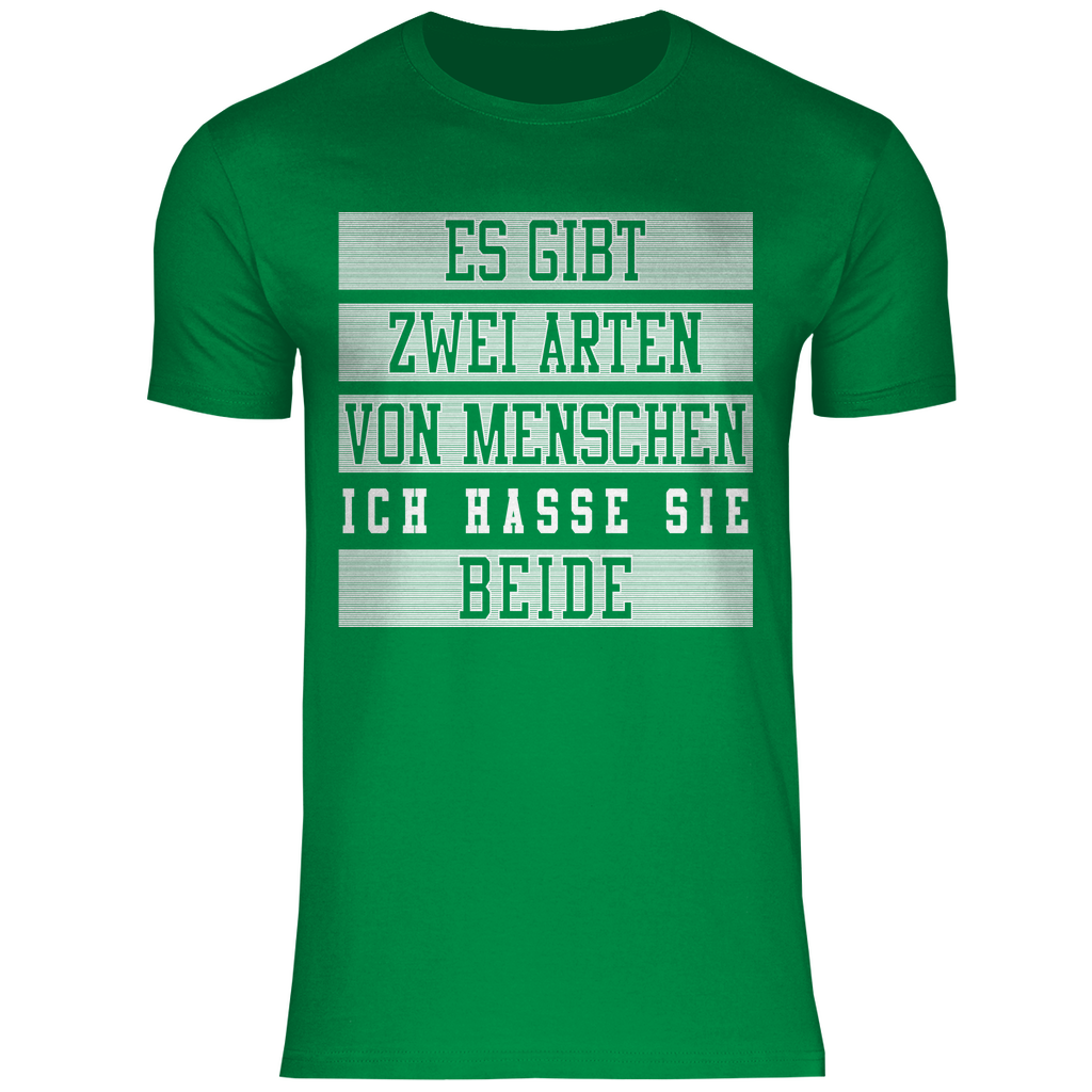 Es gibt zwei Arten von Menschen - Herren Shirt