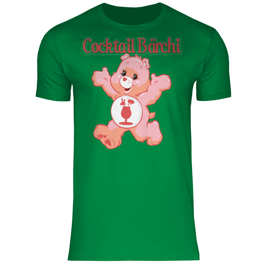 Cocktail Bärchi - Glücksbärchi - Herren Shirt