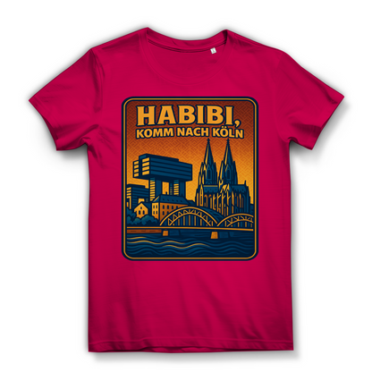 Habibi komm nach Köln - Damen Premium Bio T-Shirt