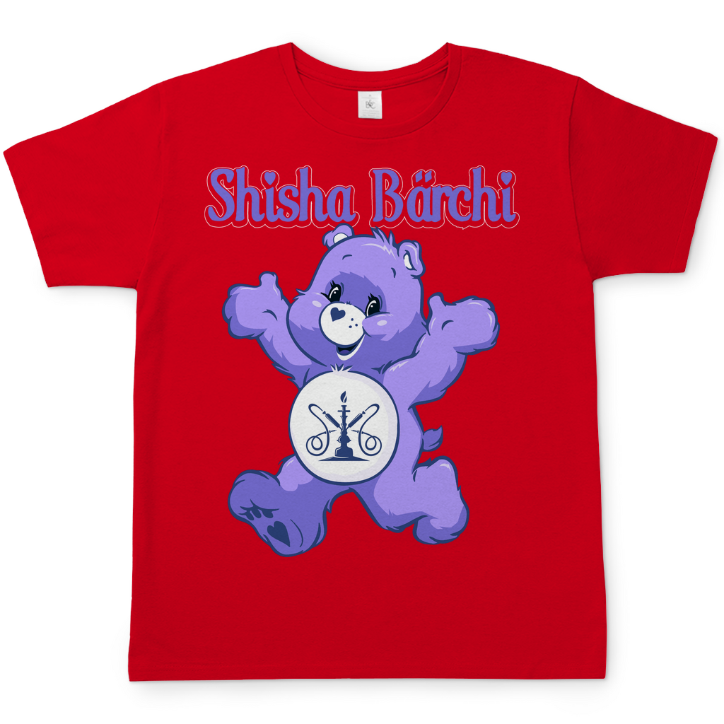 Shisha Bärchi - Glücksbärchi - Herren Shirt Red
