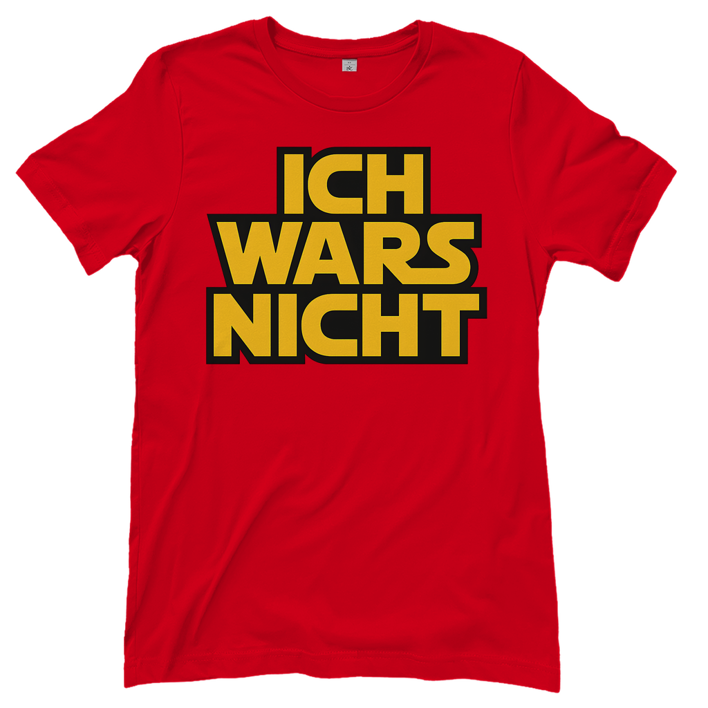Ich Wars Nicht - Damen T-Shirt Red