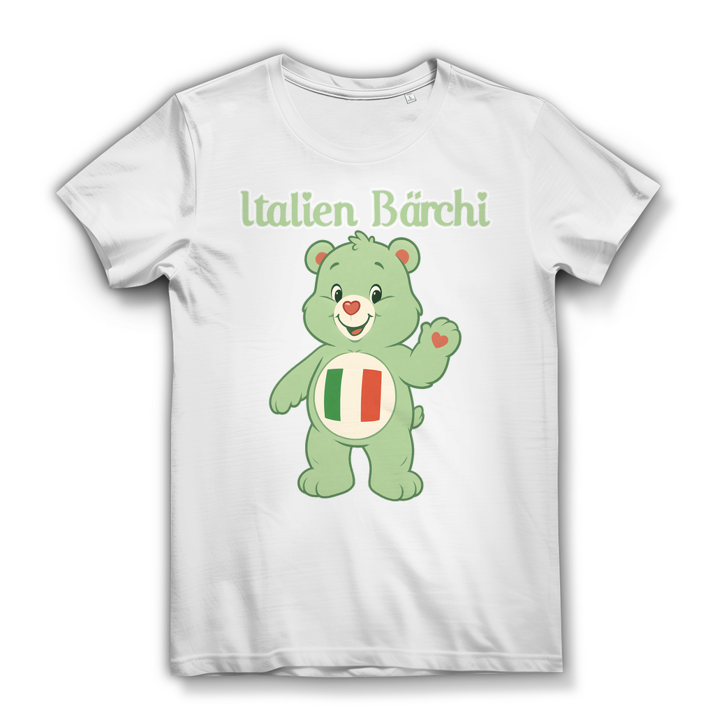 Italien Bärchi - Glücksbärchi - Damen Premium Bio T-Shirt White