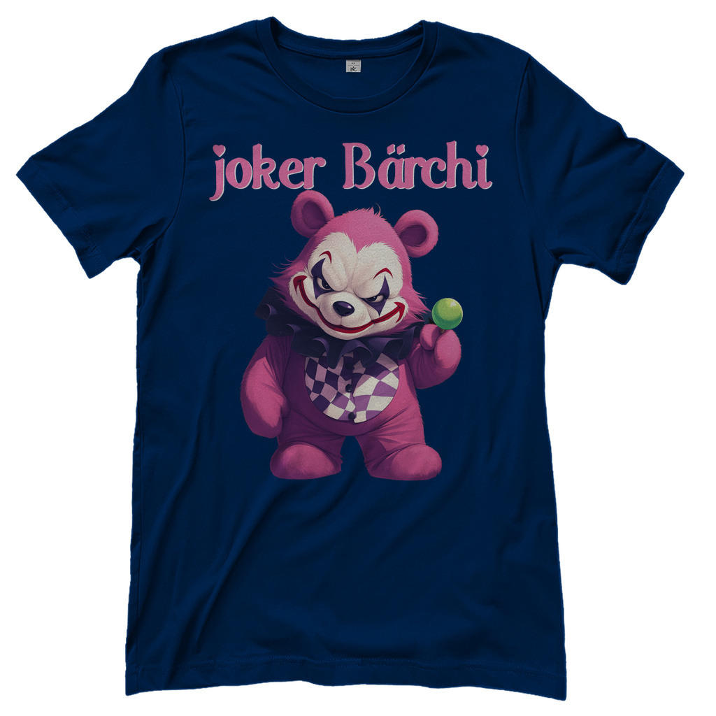 Joker Bärchi - Glücksbärchi - Damenshirt Navy