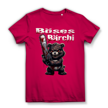 Böses Bärchi Kettensäge Damen Premium Bio T-Shirt