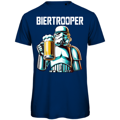 Biertrooper - Star Wars Stormtrooper - Herren Premium Bio T-Shirt Navy