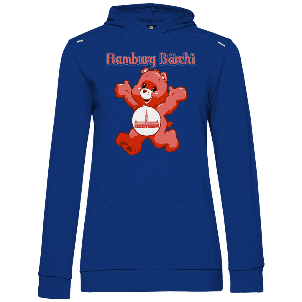 Hamburg Bärchi - Glücksbärchi - Damen Hoodie Royal