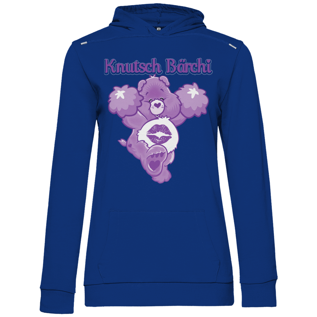 Knutsch Bärchi - Glücksbärchi - Damen Hoodie Royal