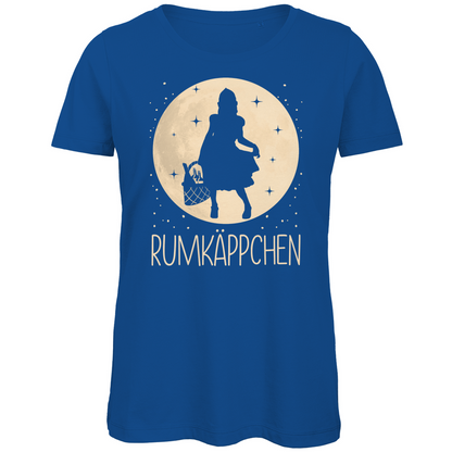 Mond Prinzessin - Rumkäppchen - Damen Premium Bio T-Shirt Royal Blue