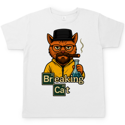 Breaking Bad Breaking Cat Katze - Herren T-Shirt