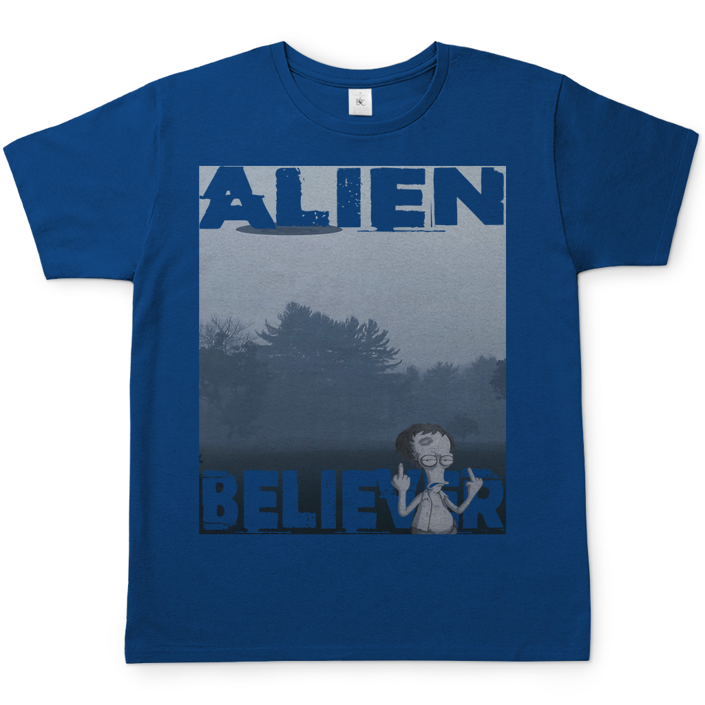 Alien Believer Roger - Herren T-Shirt Royal Blue