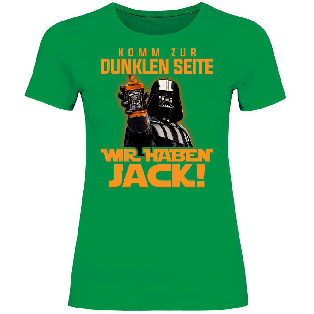 Komm zur dunklen Seite wir haben Jack Darth Vader - Damenshirt