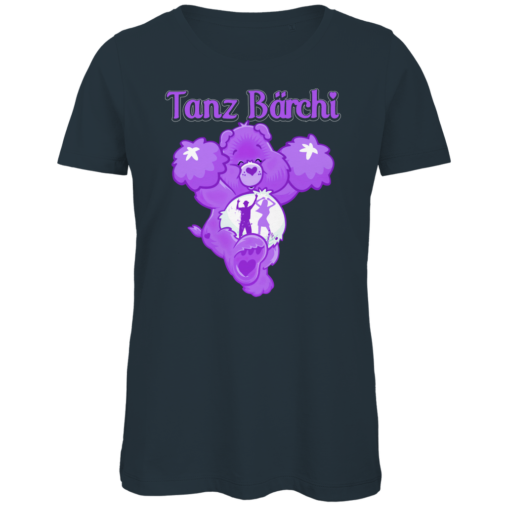 Tanz Bärchi - Glücksbärchi - Damen Premium Bio T-Shirt Dark Grey